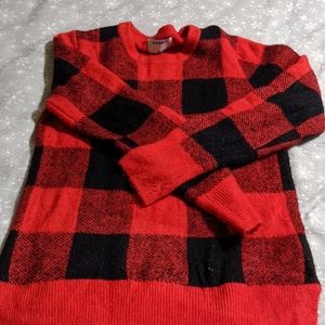 Old Navy Buffalo Plaid Sweater